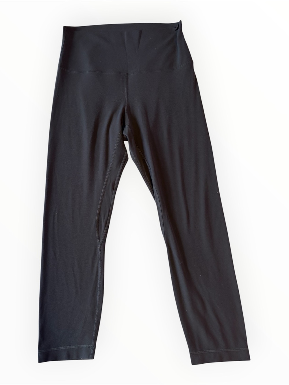 Trendy Lululemon High-Rise Dark Gray Leggings | Size 8